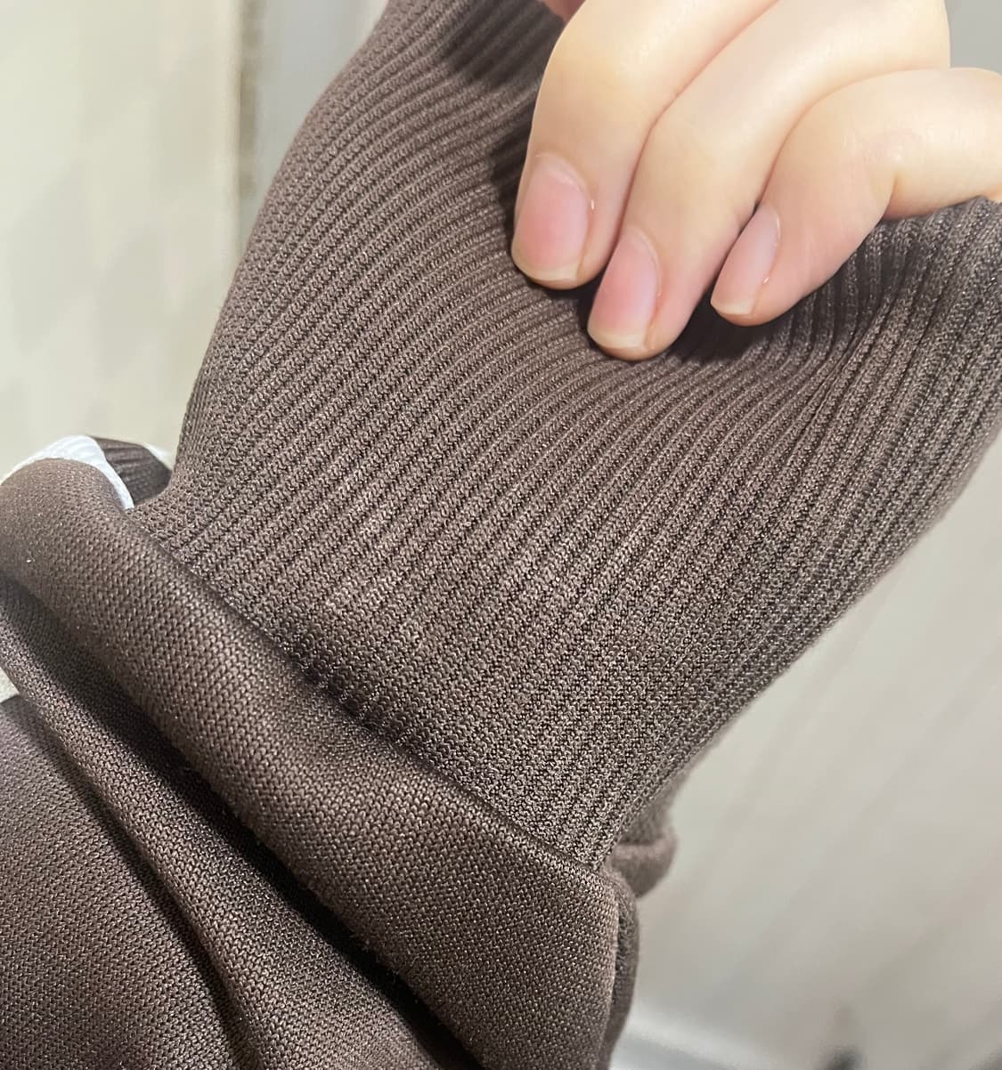 아이다스 브라운+아이보리 져지 팔아요 상품이미지2