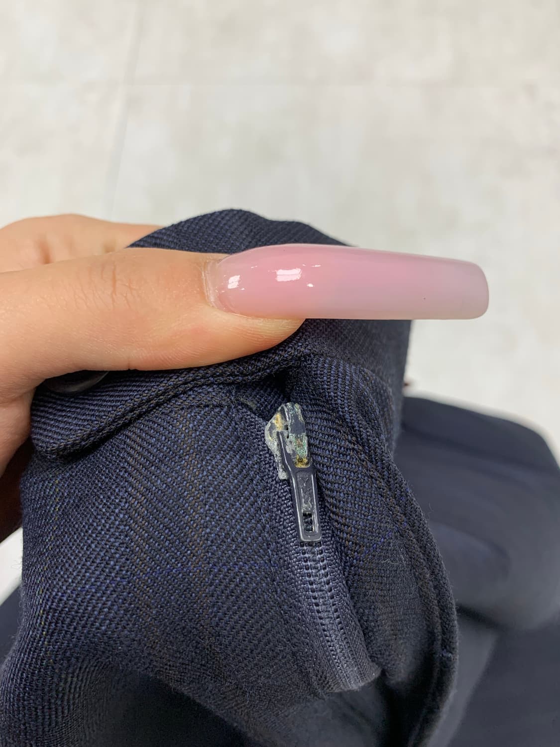 Lanvin 딥 네이비 슬랙스 #532 상품이미지8