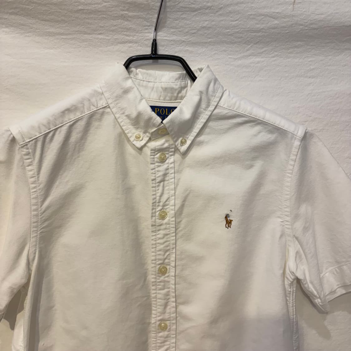 폴로 랄프로렌 반팔 셔츠 화이트 상품이미지2