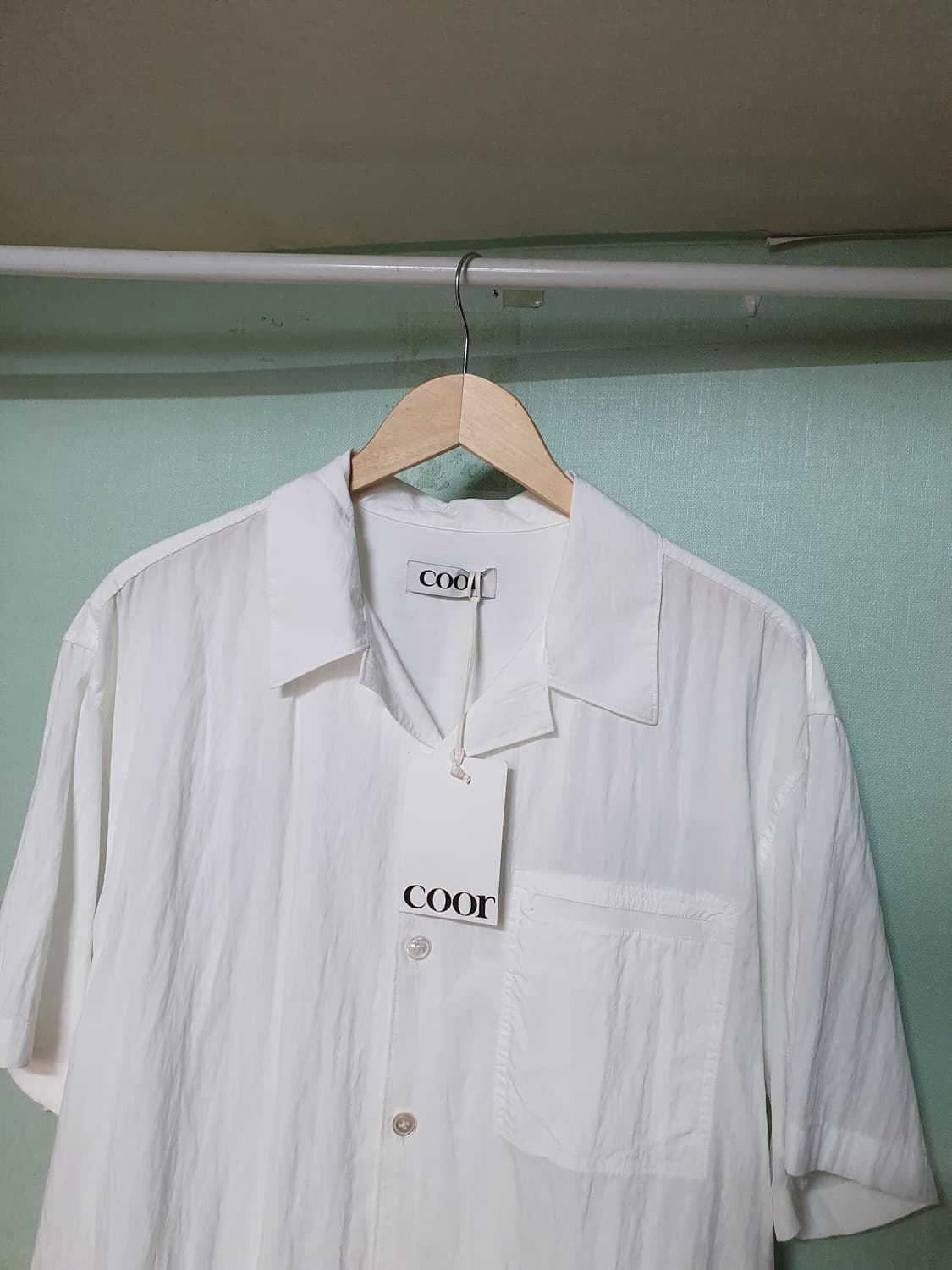 새상품 쿠어 반팔 셔츠 M 상품이미지2