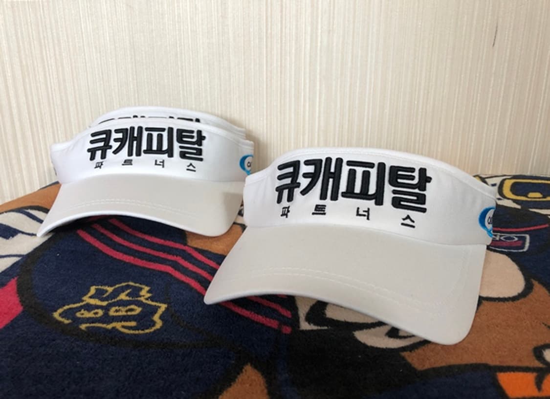 핑골프 큐캐피탈파트너스 골프단 골프모자/선캡 상품이미지1