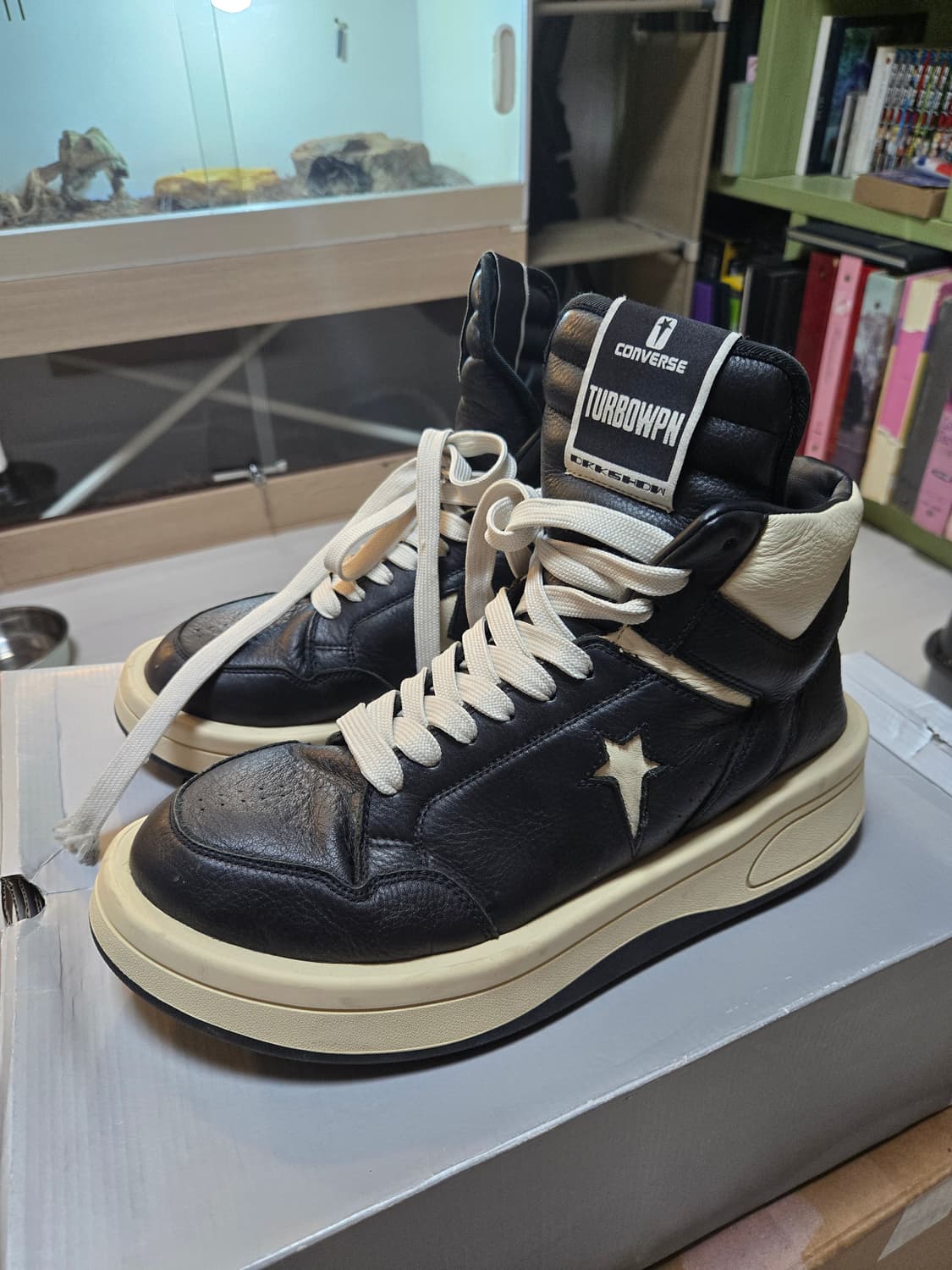 컨버스 터보웨폰 블랙크림 290 상품이미지1