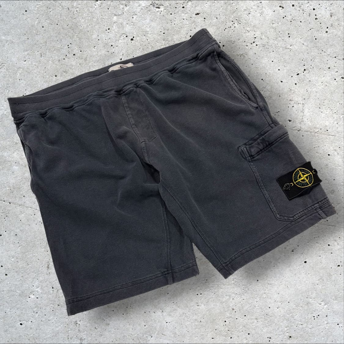 [XL] 16ss 스톤아일랜드 코튼 스웻 반바지 팬츠 D647 상품이미지1