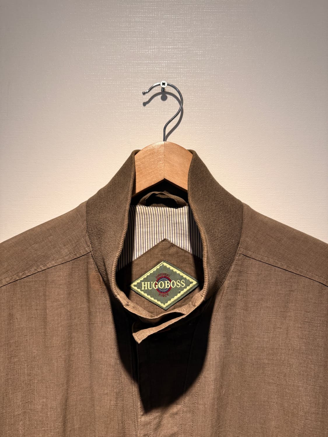 90s 'Solbiati' Linen Blouson Jacket 상품이미지6