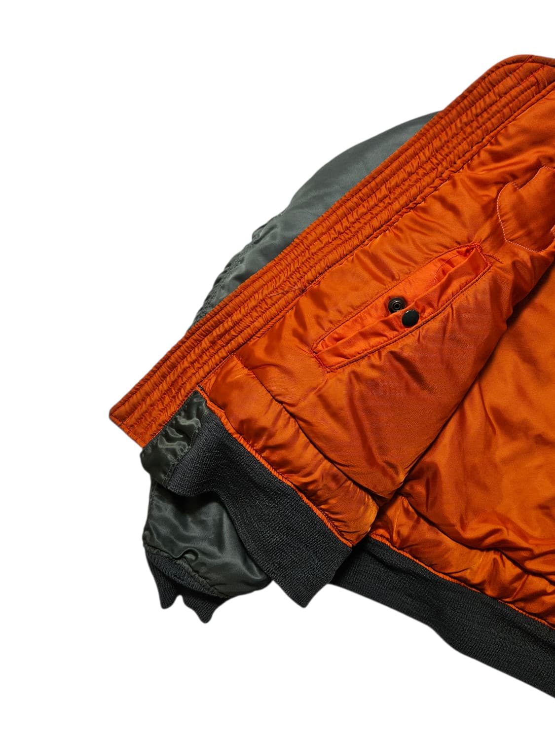 1970's 오리지널 MA-1 플라이트 자켓 그린브리어 L 상품이미지7