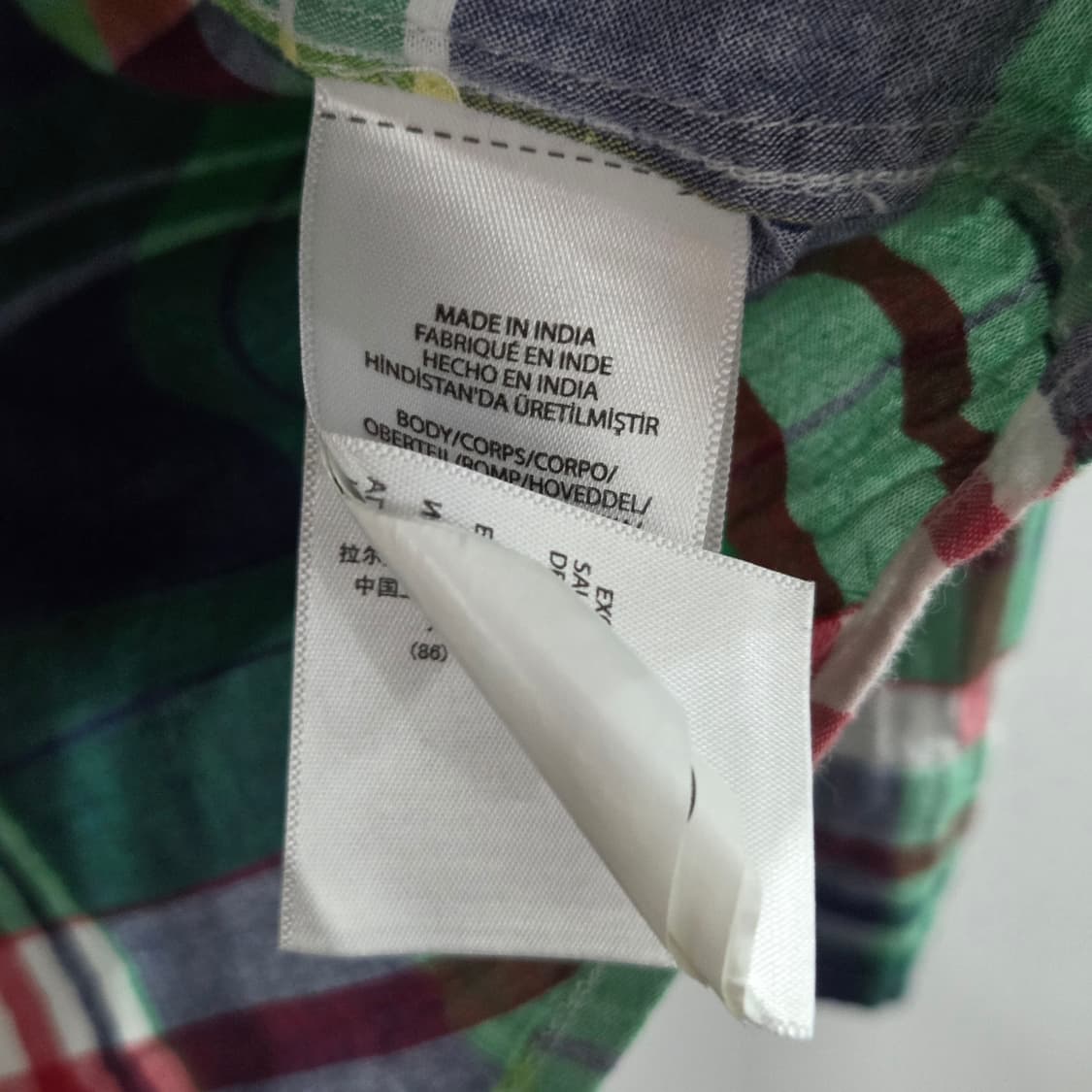 폴로랄프로렌 키즈 버튼다운 체크셔츠 6 상품이미지4