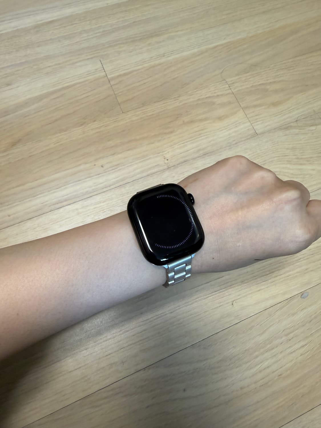 애플워치 10 제트블랙 42mm gps 새상품급.(박스만X,구성품O) 상품이미지3