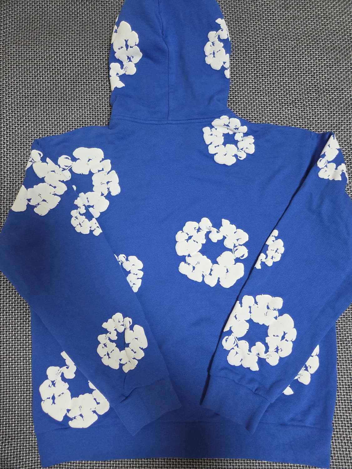 데님티어스 후드집업 블루 m 상품이미지3