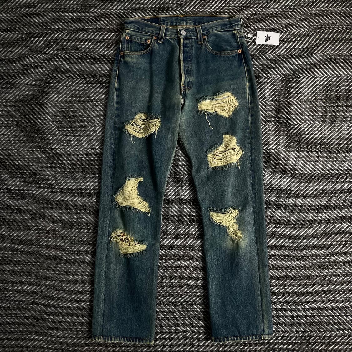 리바이스 501 디스트로이드 디테일 데님 팬츠y 2847 상품이미지2