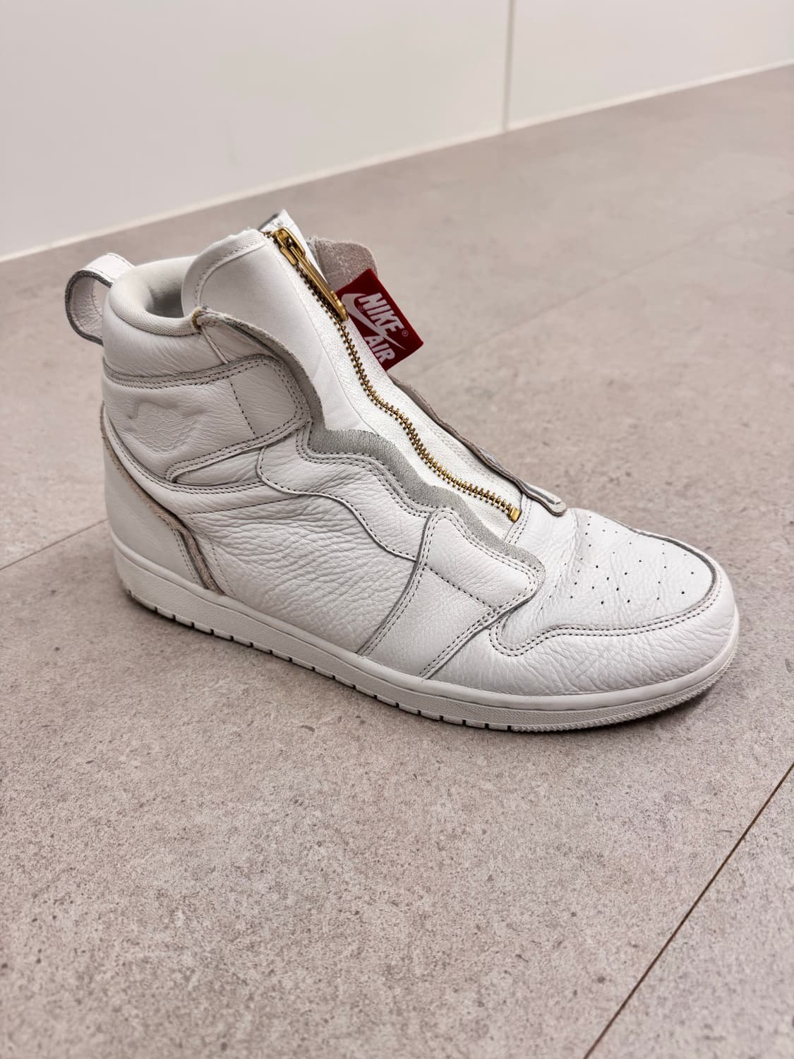 [희귀/270] 조던 1 레트로 하이 집 화이트 (우먼) 상품이미지2