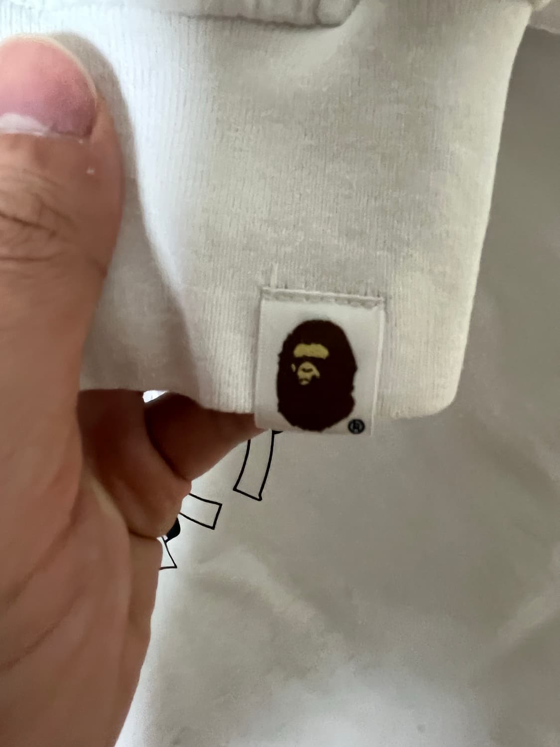 베이프 BAPE ABC Camo Japanese Letters 롱슬리브 상품이미지5