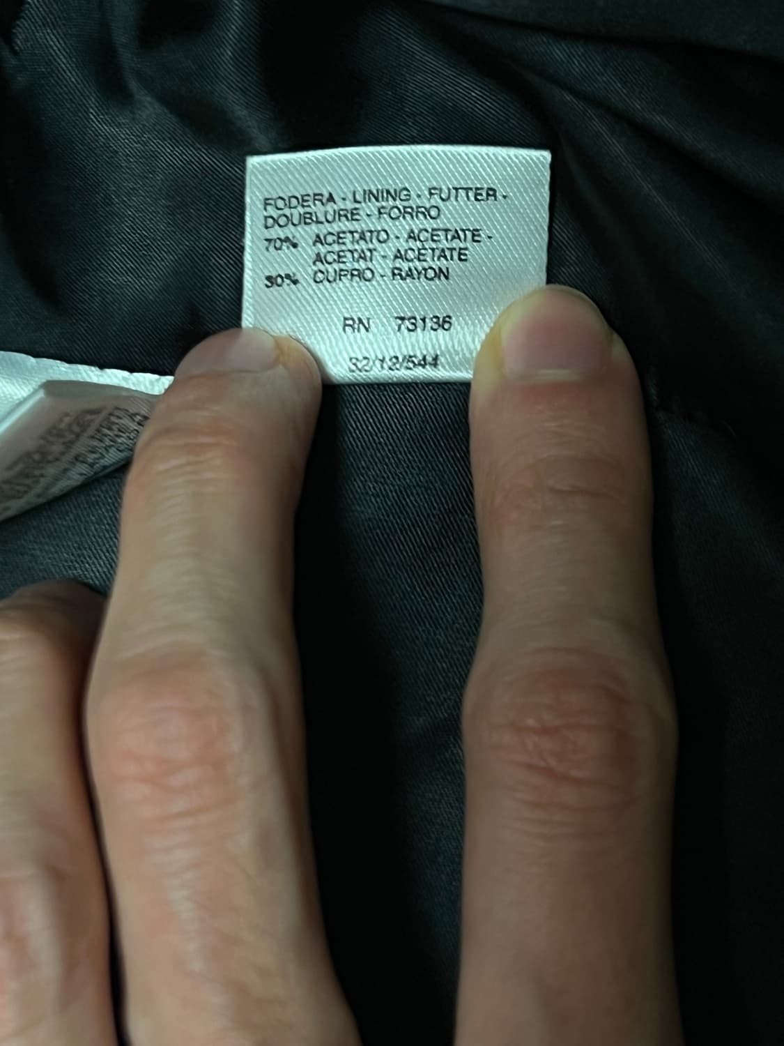 MAX MARA 버진/앙고라 블랙 원버튼 코트 상품이미지9