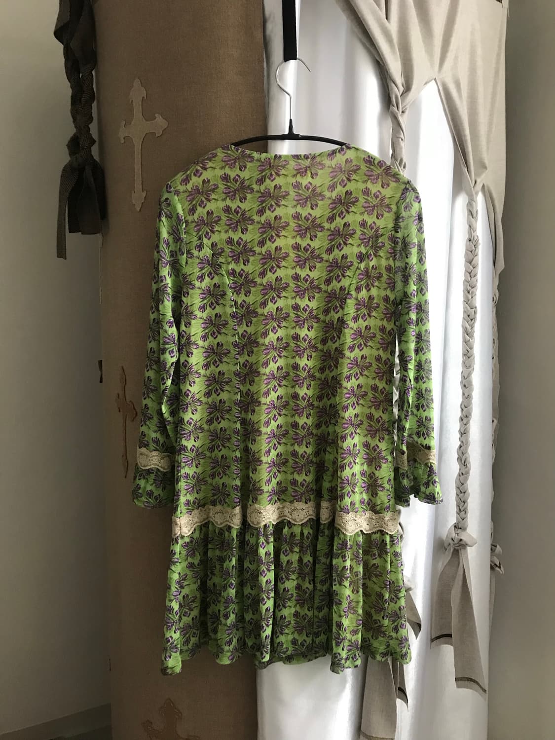 vintge pattern lace one-piece 상품이미지8