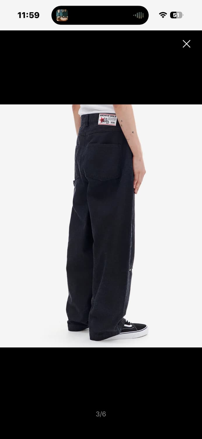 아카이브볼드 스터드데님팬츠 상품이미지2