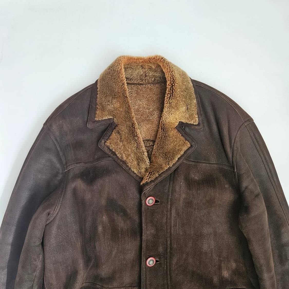 SORDOPA 빈티지 양가죽 무스탕 L 상품이미지3