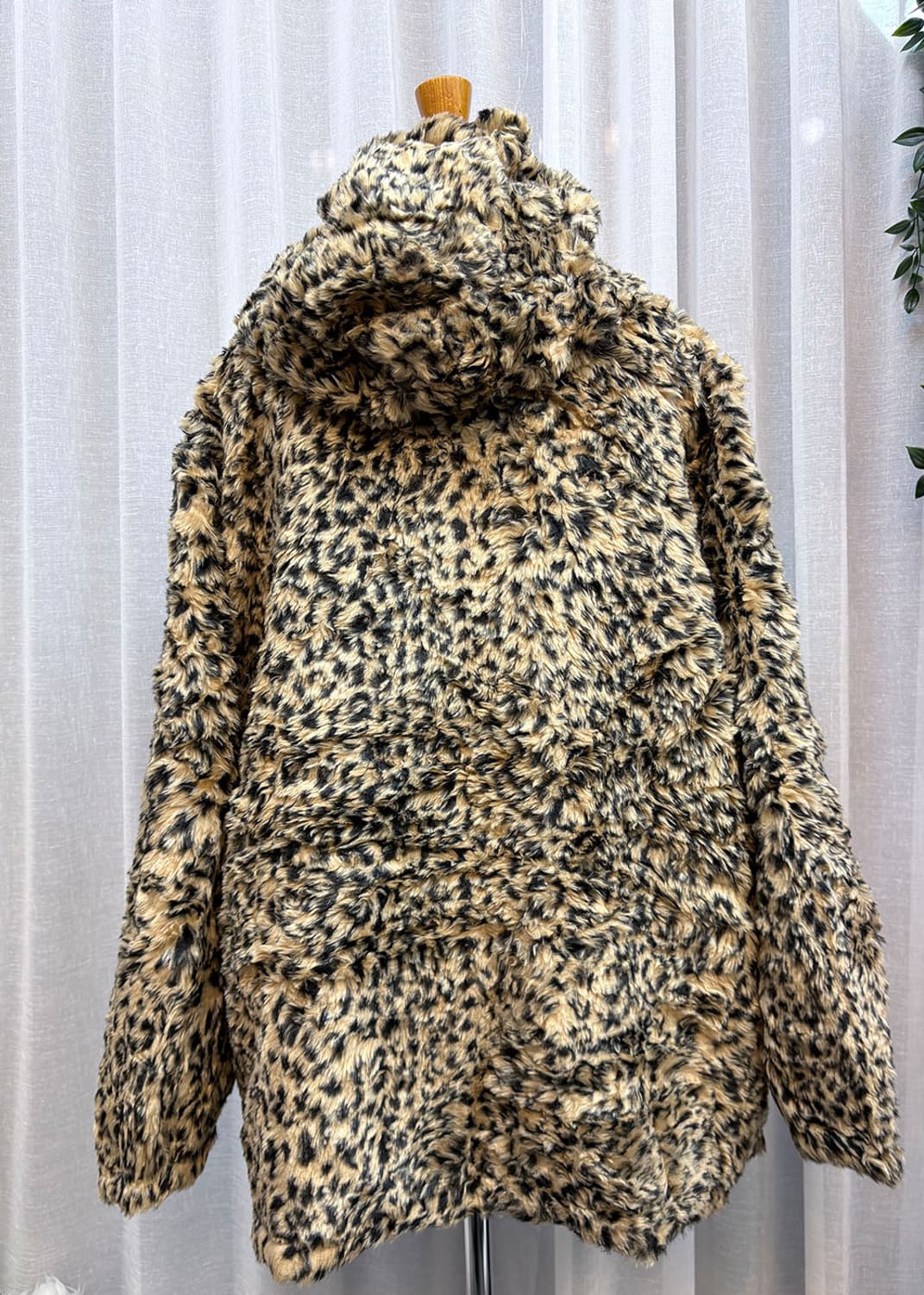 레오파드 후드자켓  상품이미지5