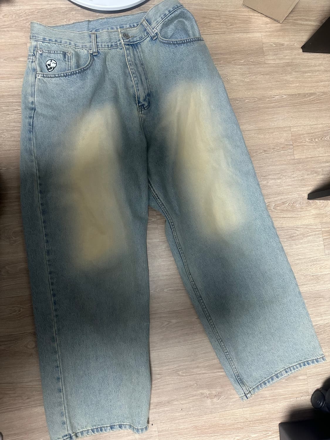 SKULL WASHED PANTS (S.DENIM) 상품이미지3