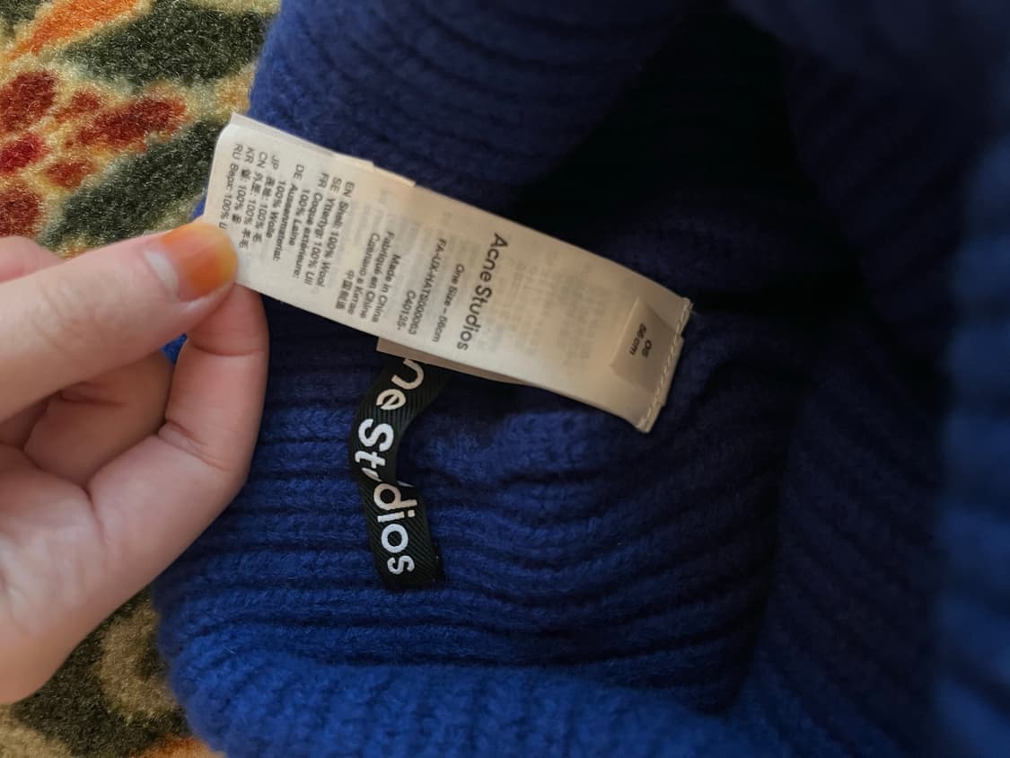 아크네 스튜디오 비니 상품이미지3