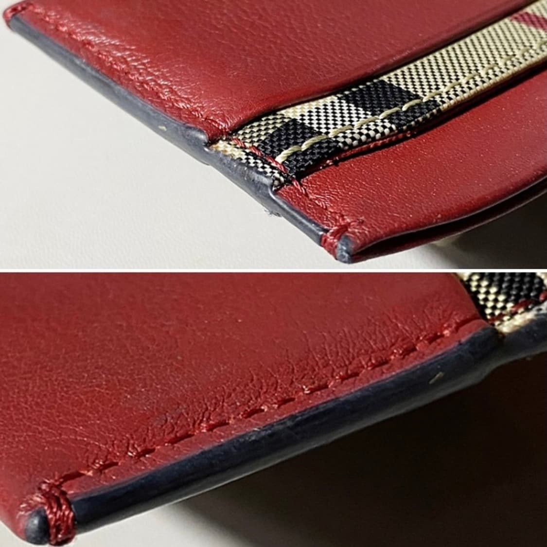 [정품] 버버리 호스페리체크 이지 카프스킨 카드지갑 상품이미지8