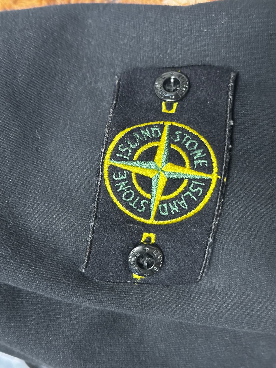 스톤아일랜드 후드집업 블랙 [ M / 정품 ] 상품이미지3