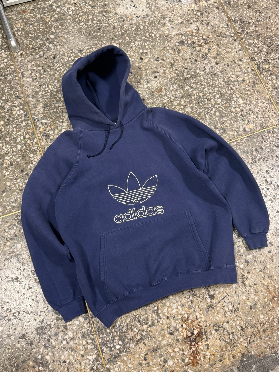 빈티지 90s 아디다스 트레포일 후드티 상품이미지3