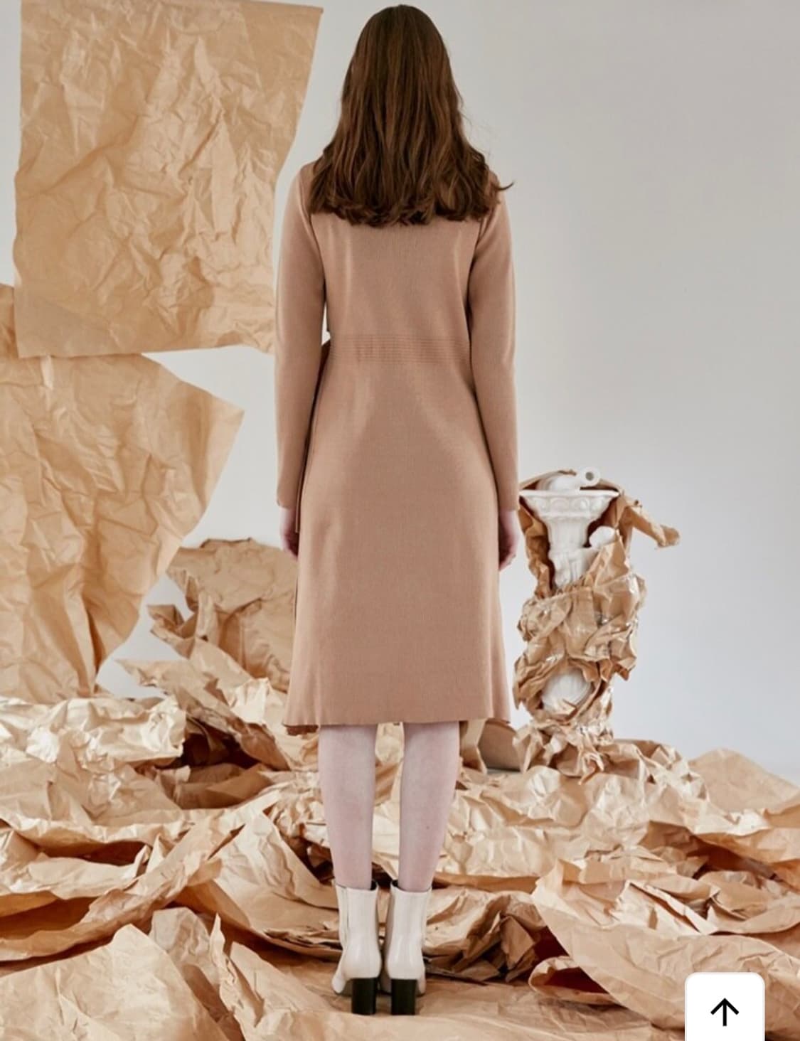 아워코모스 니트 원피스 (조보아 착용) 상품이미지3