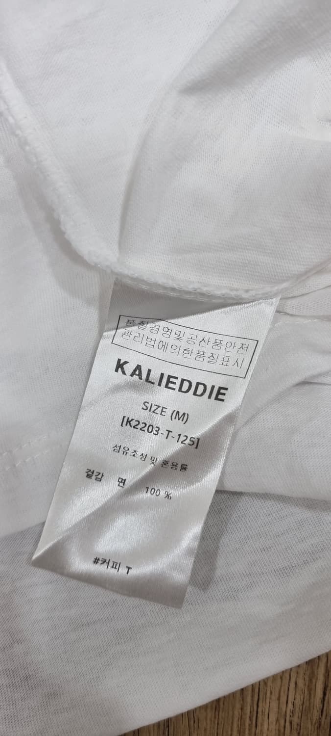 KALIEDDIE 칼리에디 커피T 오버핏 반팔 M _ 여성 상품이미지10
