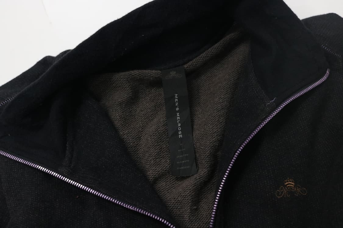 MEN'S MELROSE 맨즈 멜로즈 퍼플 스티치 크라운 자수 집업 상품이미지6