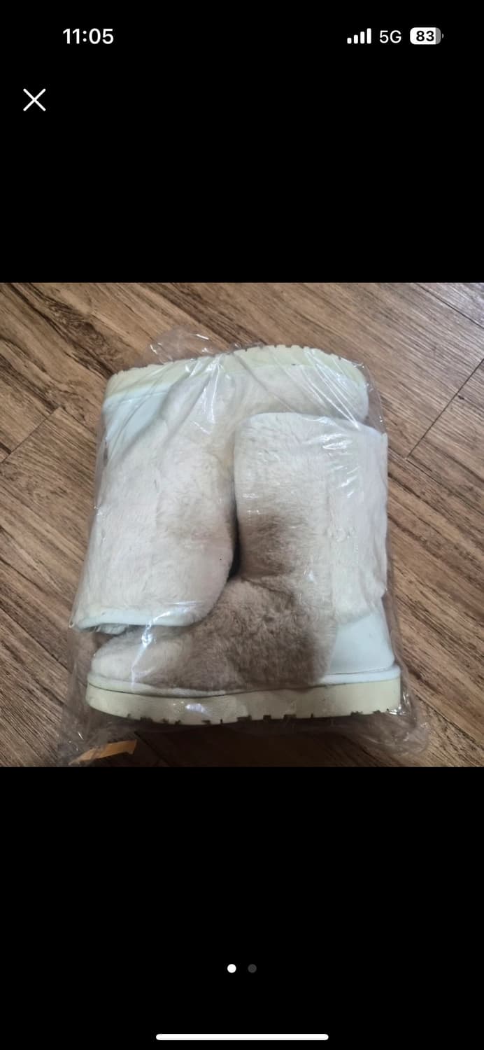 연베이지 털부츠 상품이미지1