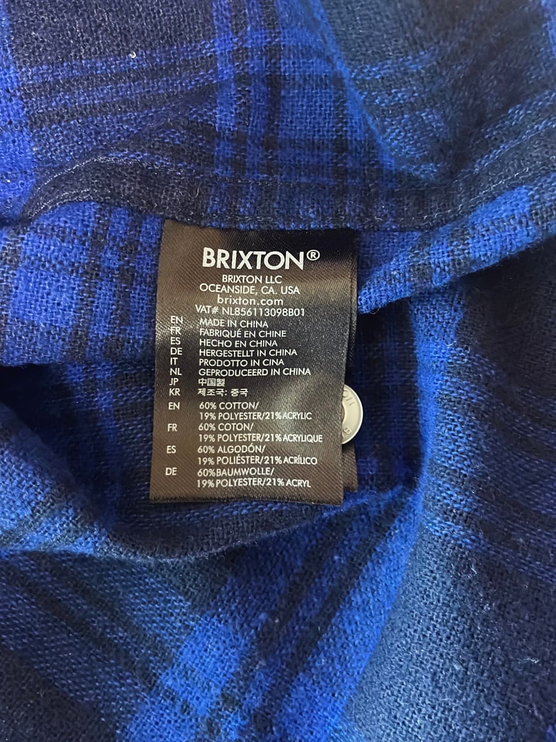 바워리 플란넬 셔츠 상품이미지6