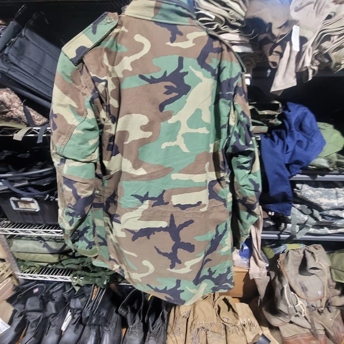 미 오리지널 얼룩이 M65 야상 상품이미지2