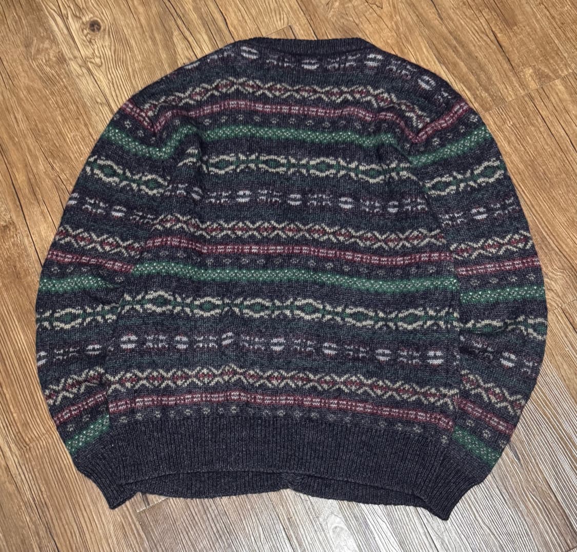 커런트 에디션즈 패턴 브이넥 가디건 상품이미지3