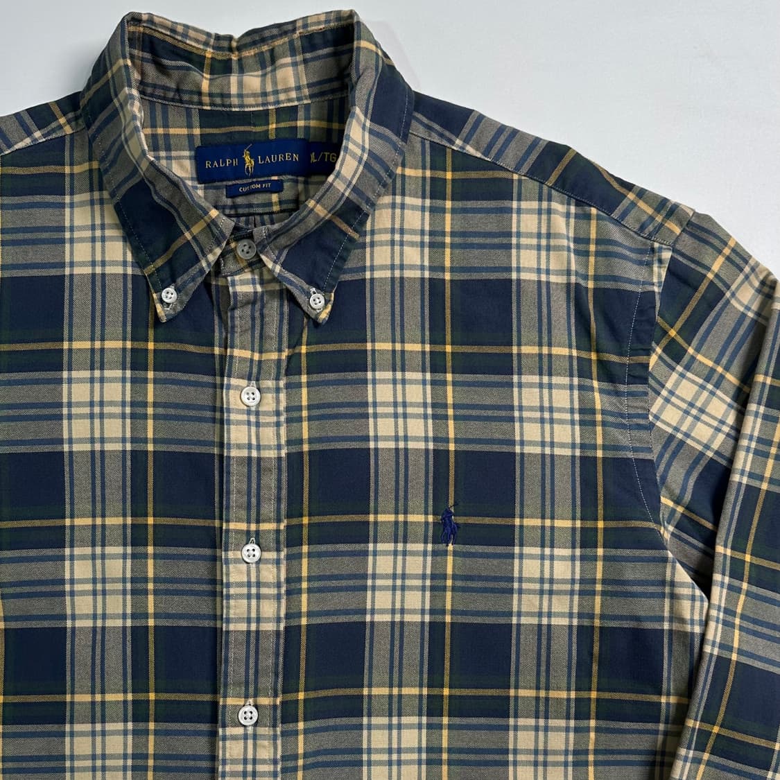 폴로 랄프로렌 타탄체크 옥스포드 셔츠 상품이미지3