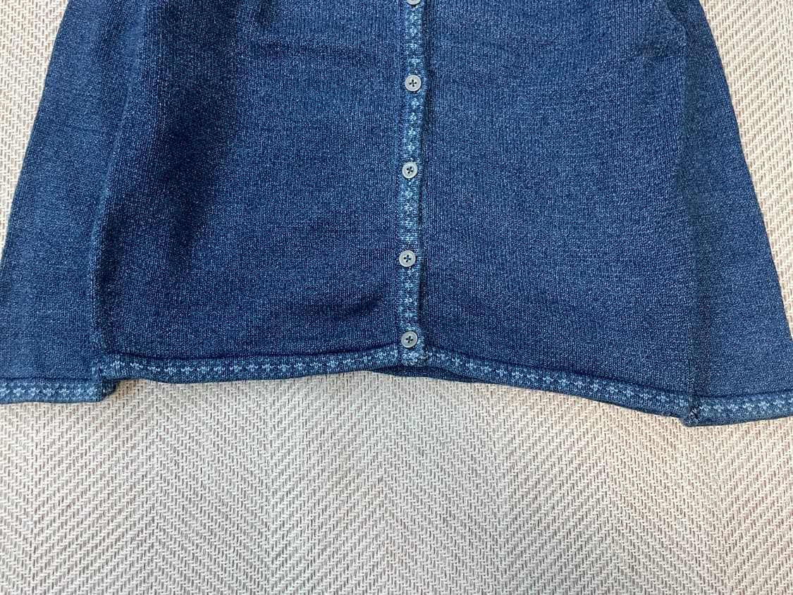 인디고 블루 웍스 버튼 데님 가디건 J03618 상품이미지2