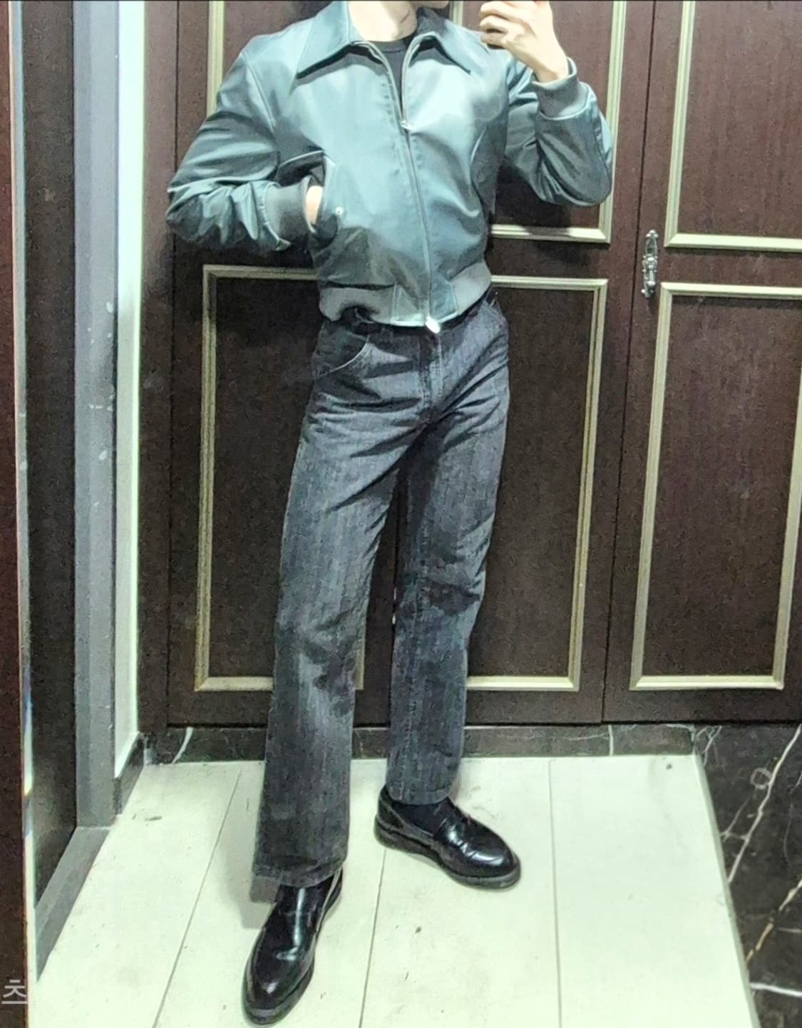 베르사체 컬렉션 스트라이프 팬츠 상품이미지1