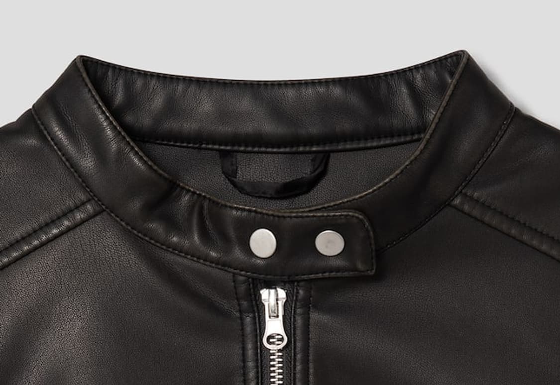 에잇세컨즈 빈티지 워싱 가죽자켓 (s) 상품이미지3