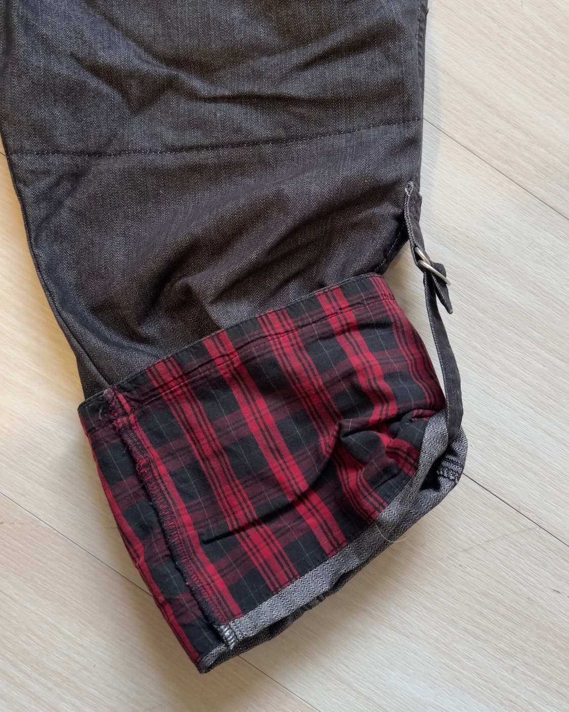 [SEMANTIC DESIGN] two button check denim 상품이미지6