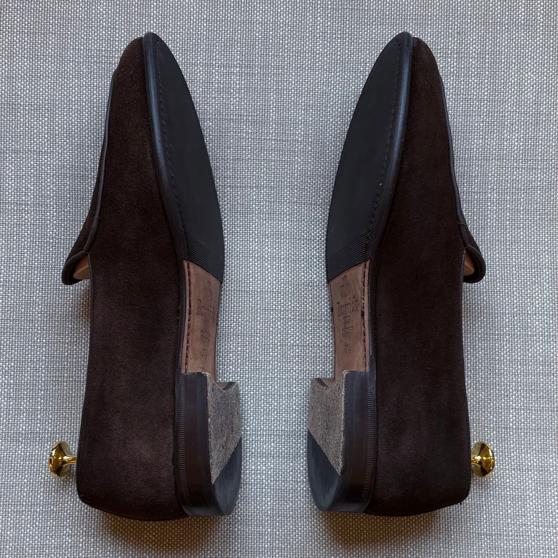 [265] Berwick 4950 벨지안 다크 브라운 스웨이드 로퍼 상품이미지5