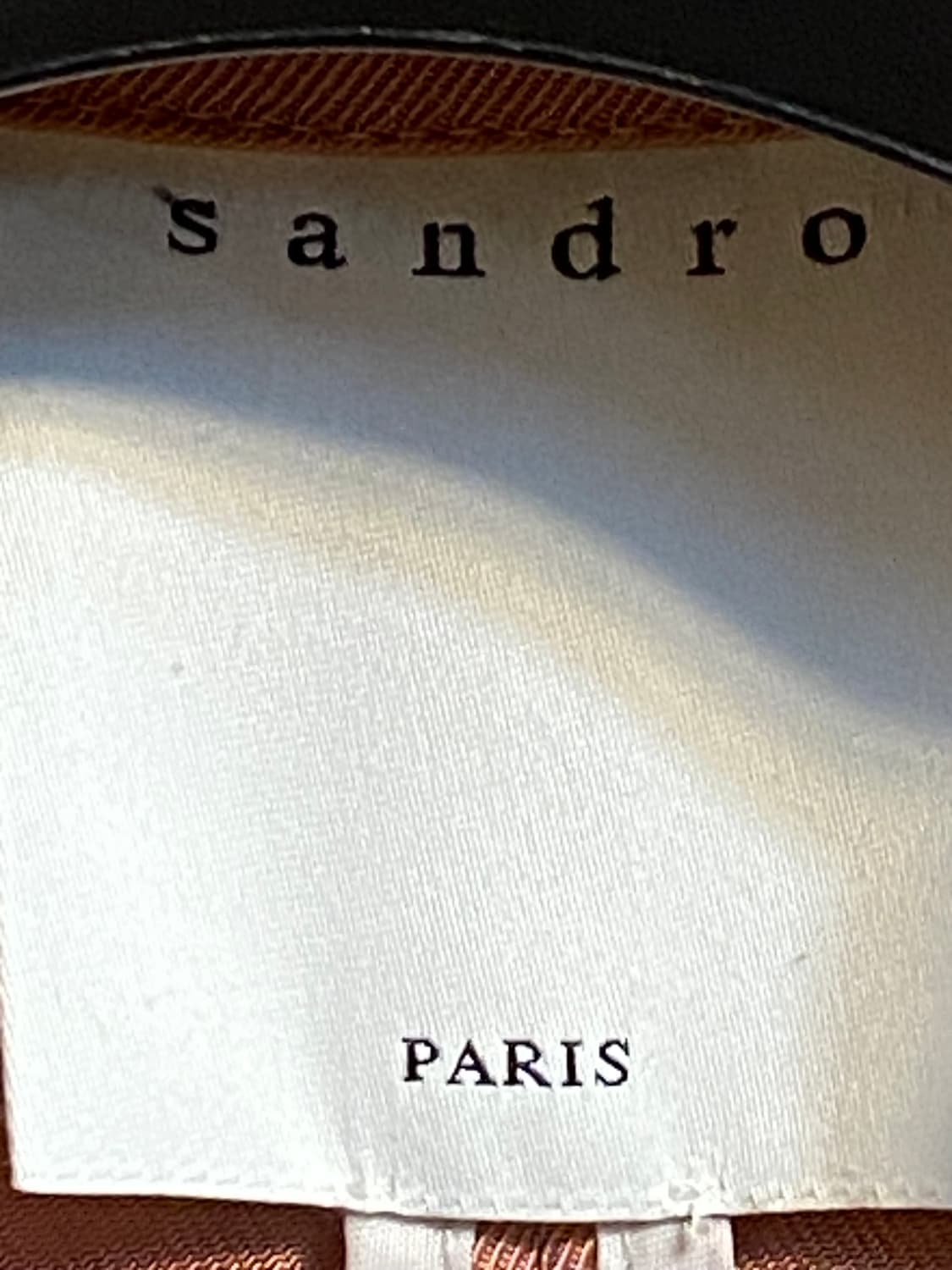 산드로 핑크 싱글 코트 상품이미지3