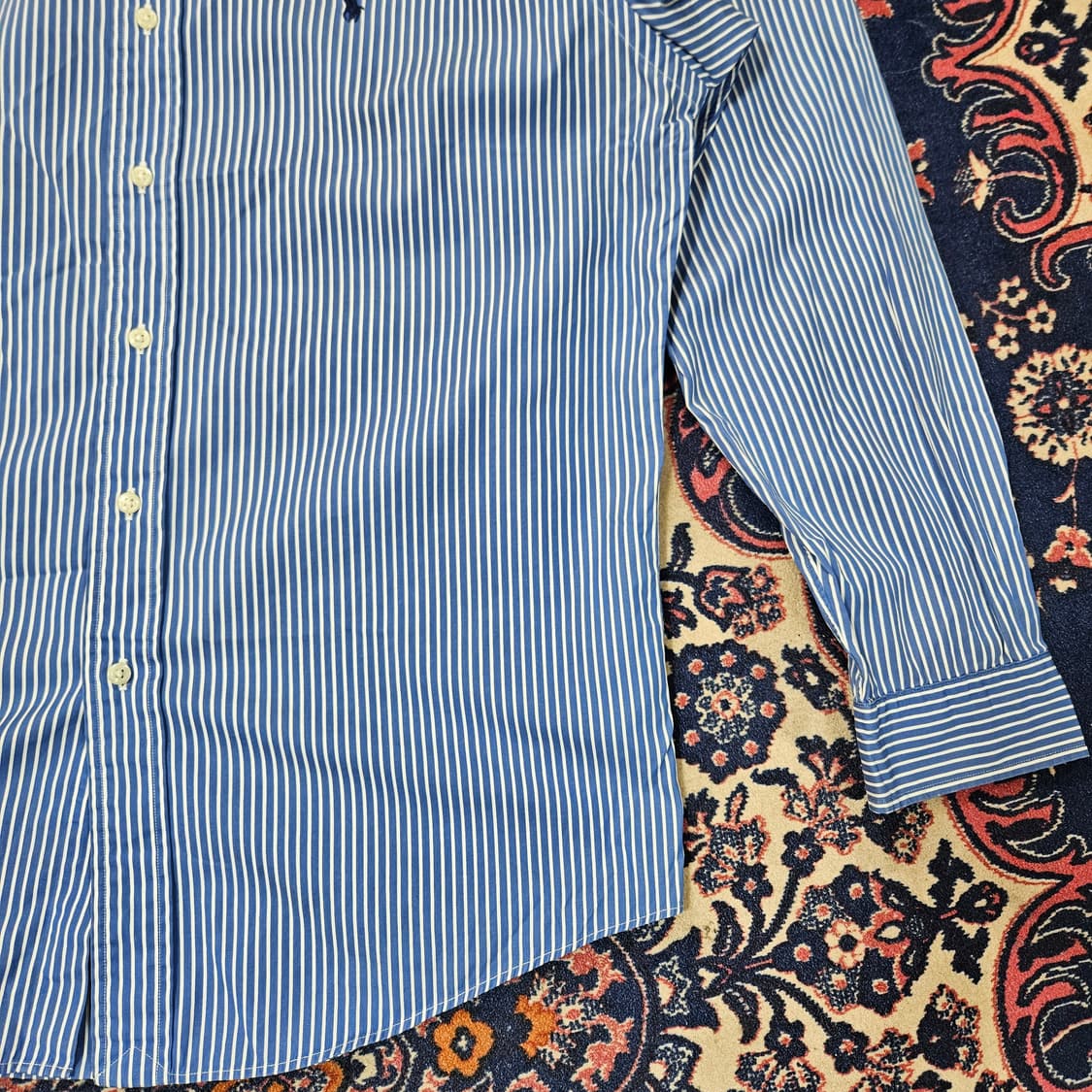 폴로랄프로렌 빈티지 스몰 로고 스트라이프 드레스셔츠   상품이미지3