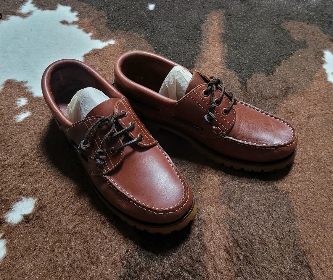 STORM 남성용 브라운 보트슈즈(280) 상품이미지2