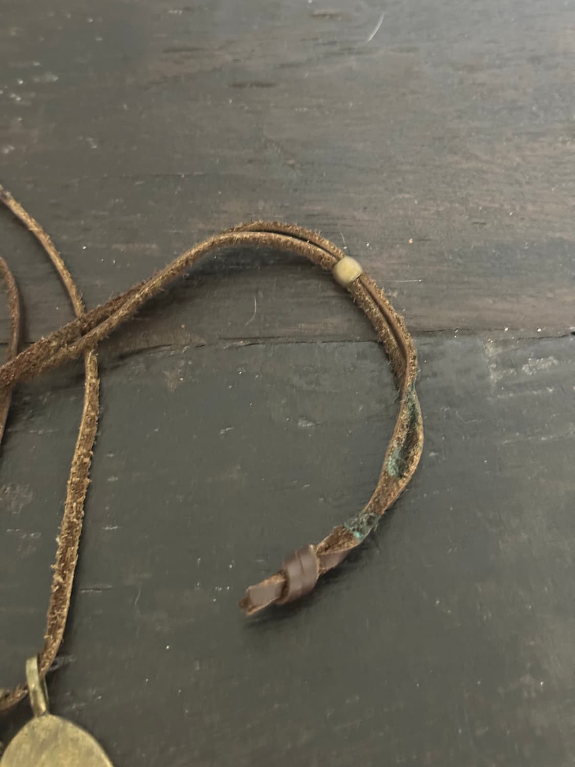 Turquoise Feather Necklace 상품이미지4