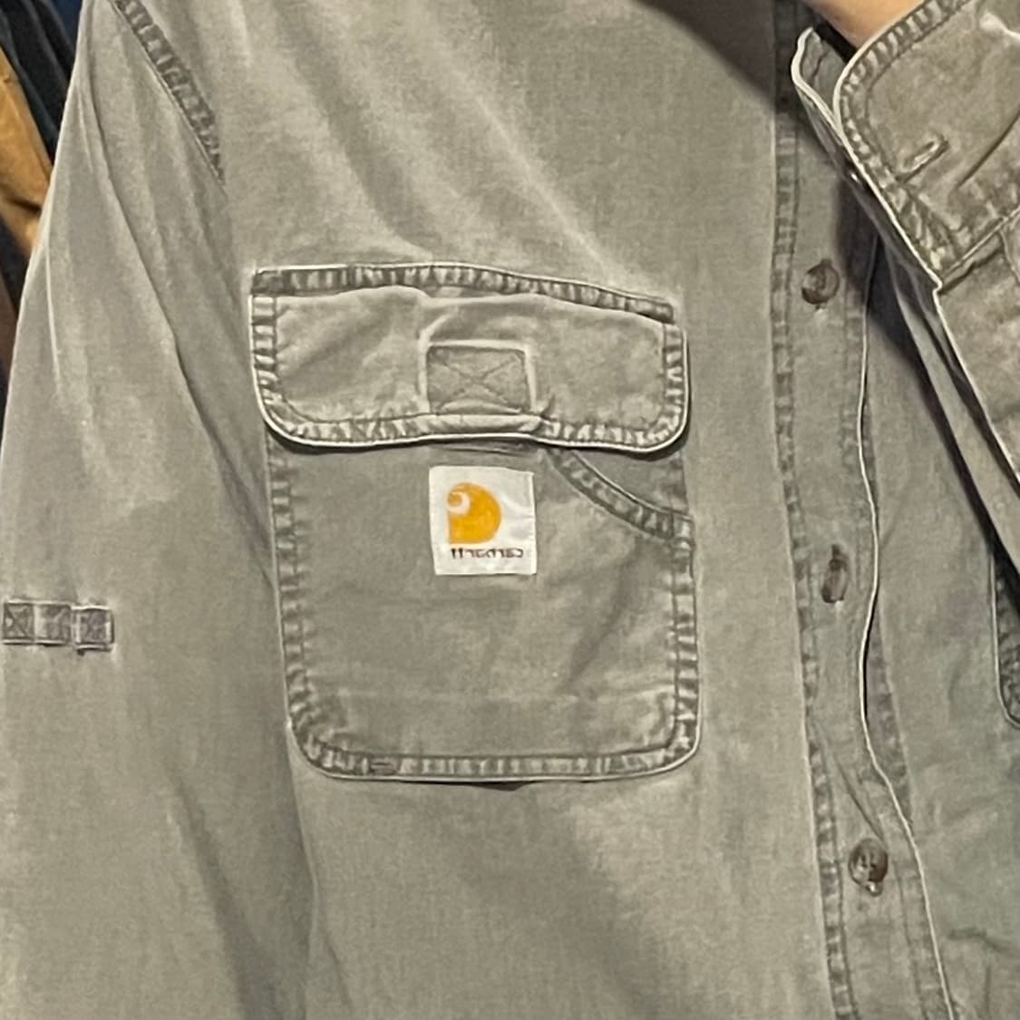 [IM] carhartt 칼하트 그레이 긴팔셔츠 상품이미지6