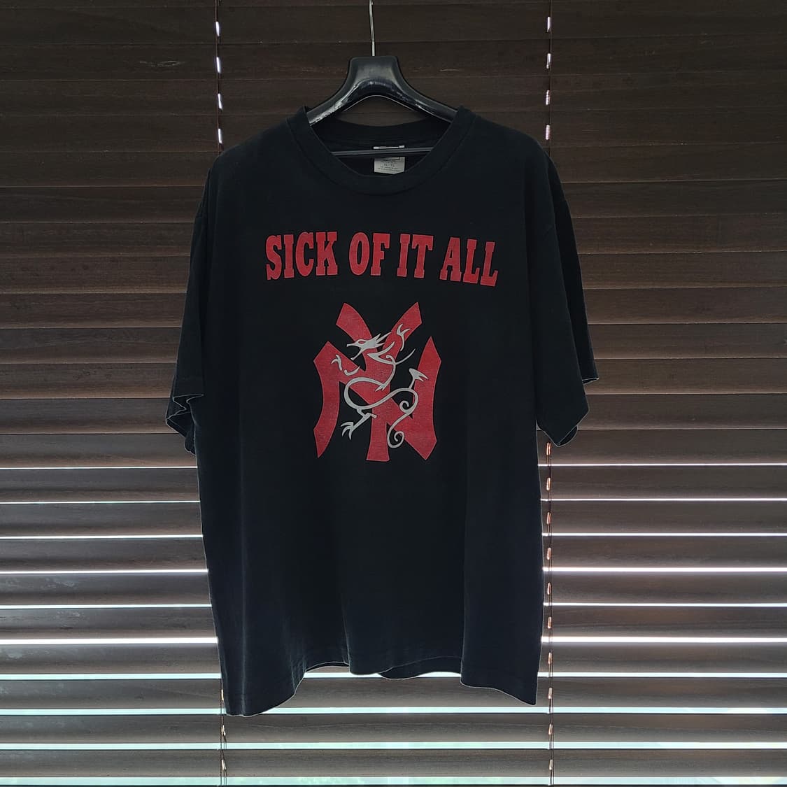 [XL] 90s usa sick of it all 빈티지 밴드 티셔츠 상품이미지1