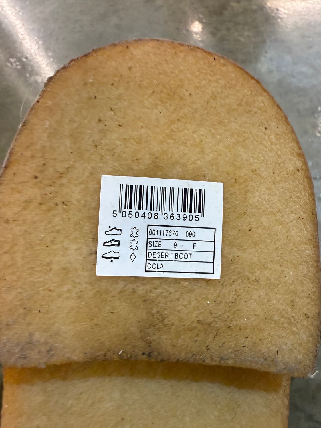 클락스 데저트 부츠  270mm 상품이미지5