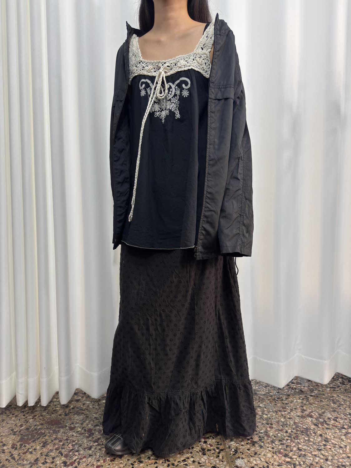 dot mori skirt 상품이미지7