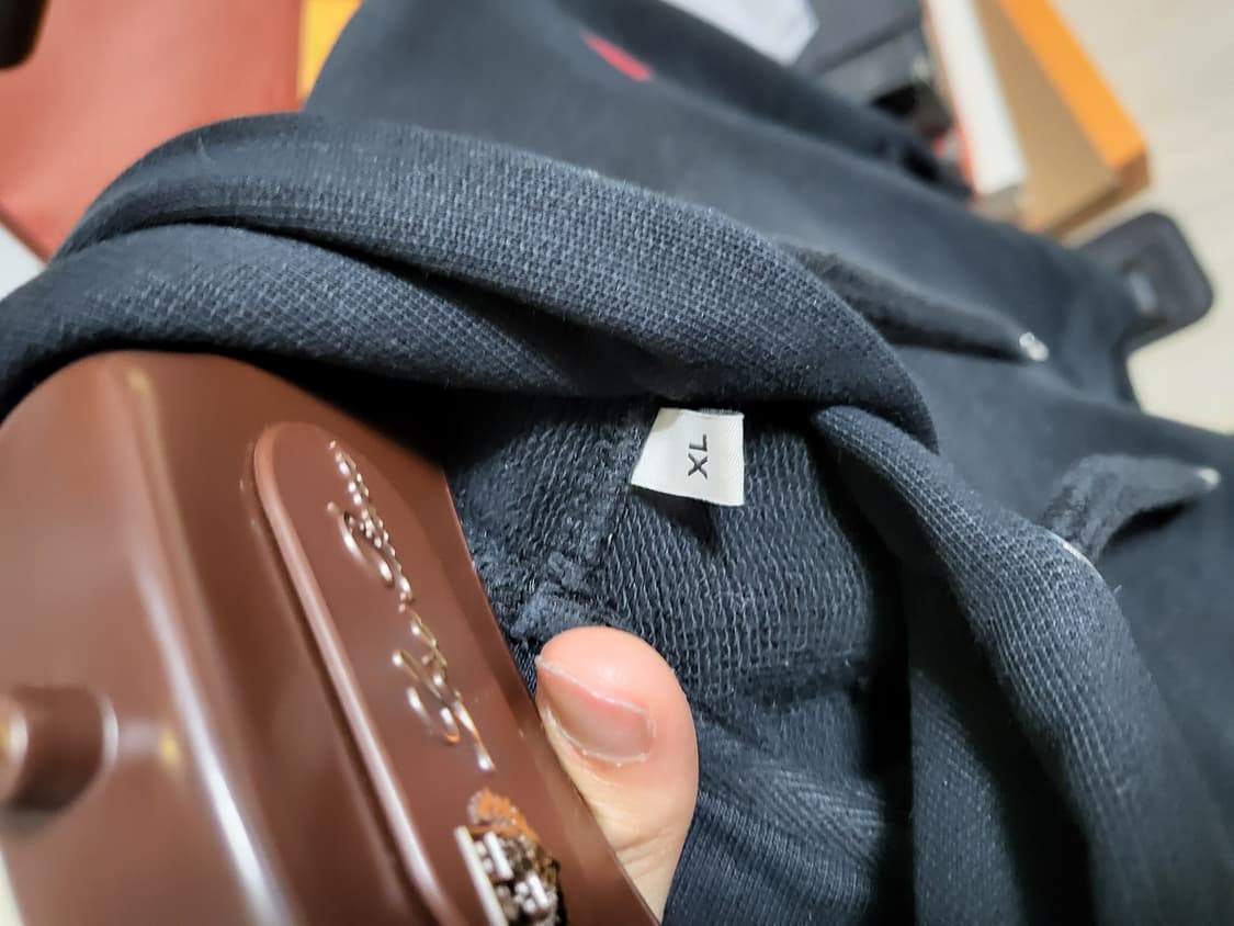 24SS 아미 스몰 하트 로고 후드티 XL 상품이미지5