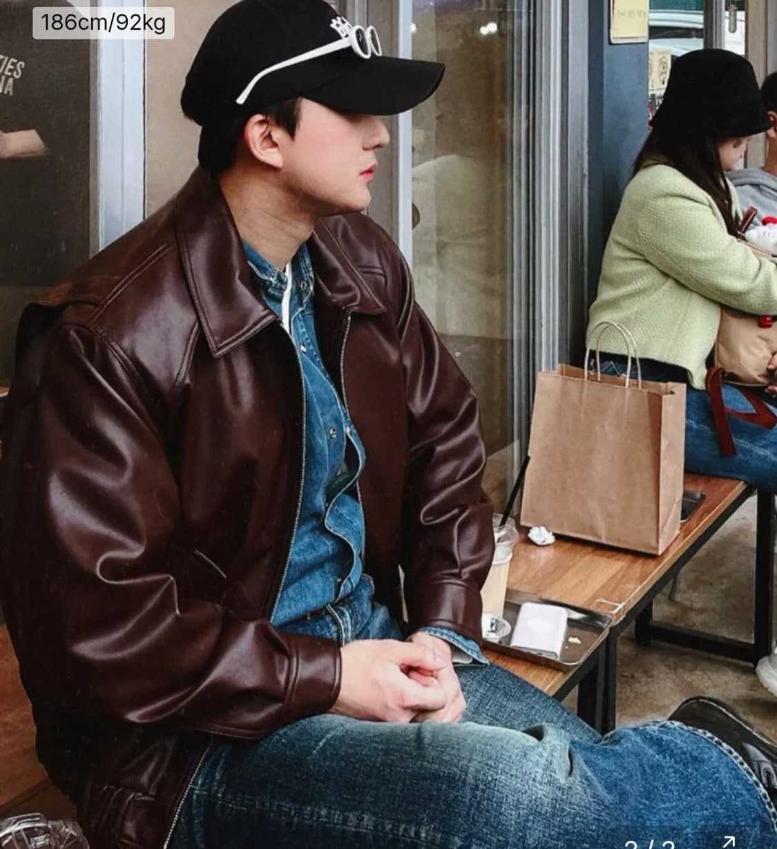 도프제이슨 레더 자켓 상품이미지2