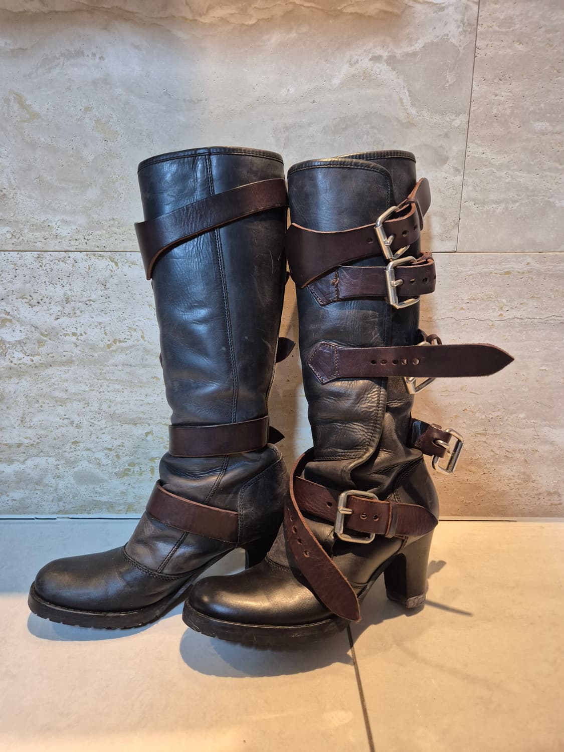 비비안웨스트우드 빈티지 바이커 파일럿 부츠 EU36.5 (230-235) 상품이미지2