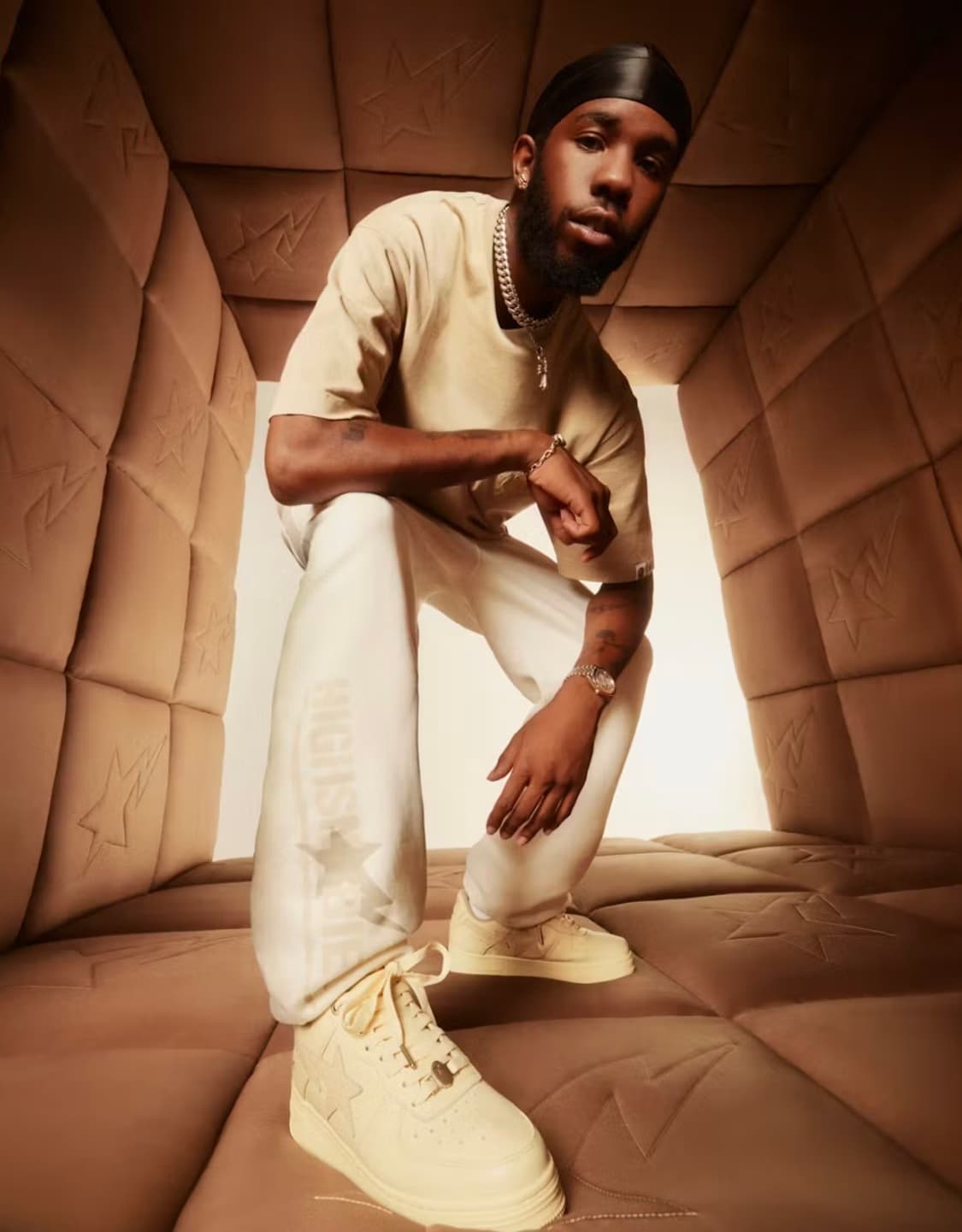 베이프 X 하이스노바이어티 풀집 후디 XL 상품이미지4